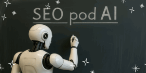 Robot piszący na tablicy